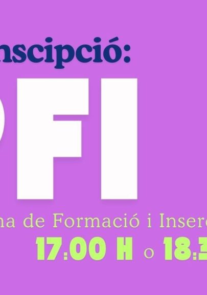 Suport a la preinscripció a PFI