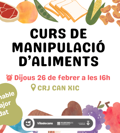 Curs de manipulació d'aliments