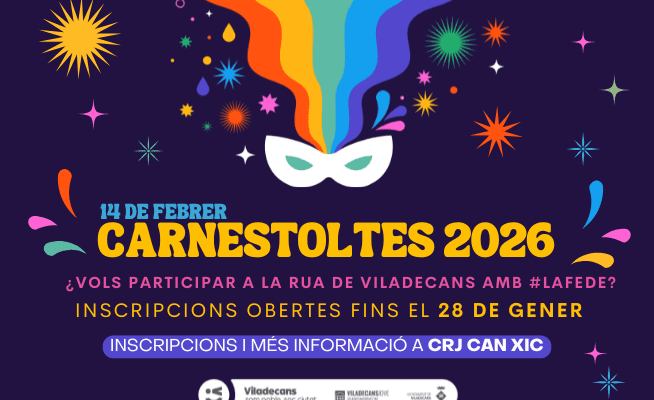 Carnestoltes 2026 amb #LAFEDE!! 🎭